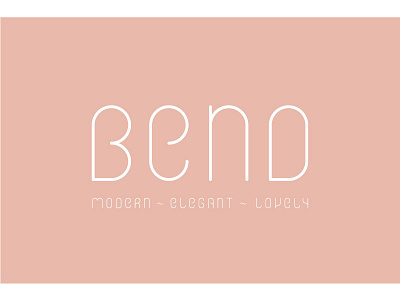 Bend abc alphabet bend font letter type typeset typography
