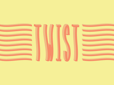 Twist abc font letter twist typeface typo typography