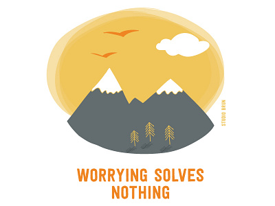 Worrying solves nothing