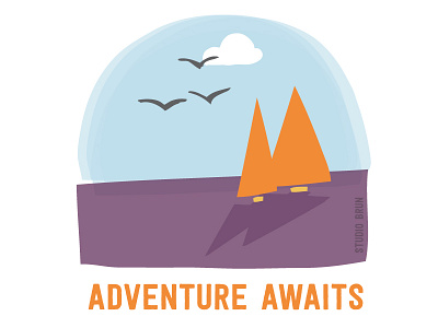 Adventure awaits adventure adventurer ambition dream dreams fail illustration inspiration life motivation nature