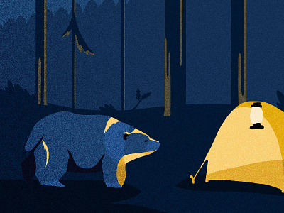 Camping in bear country