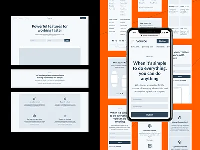 Source Layouts design ui ux