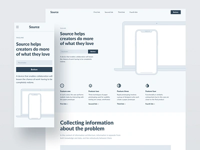 Source Wireframes design interface ui web web design webdesign website