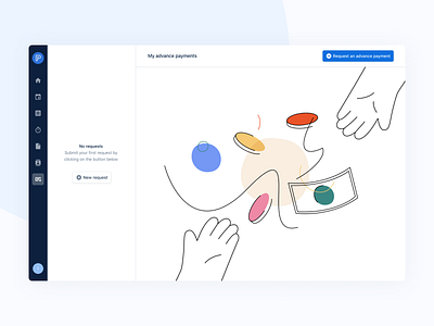 Illustrations experiment 🧪 app interface product product design ux