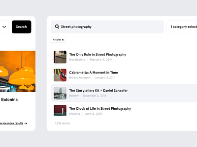 Search component (+ Figma file) app components download figma photograhy product design productdesign search ui ux