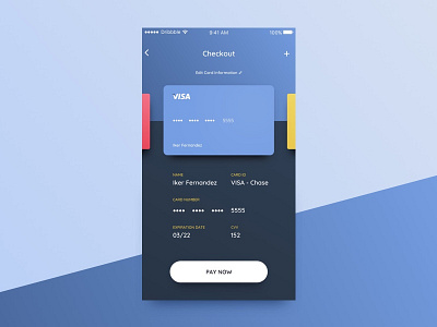 Daily UI challenge #002 — Credit Card Checkout