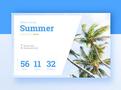 Daily UI Challenge #014 — Countdown Timer