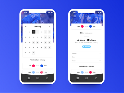 Daily UI Challenge #038 — Calendar