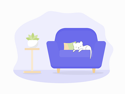 Cat cat illustration illustrator