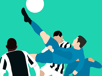 Football football goal illustration illustrator ronaldo