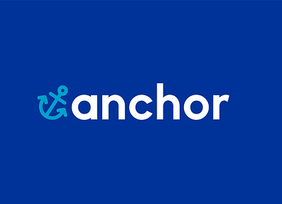 Anchor - Concept Logo branding concept design fun idea illustration logo vector