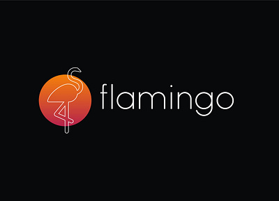 Flamingo - Concept Logo branding concept design fun idea illustration logo vector