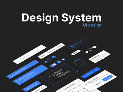 UI Design System design design system graphic design typography ui ux
