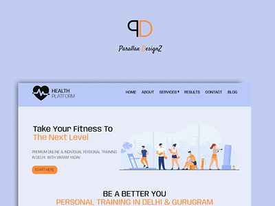 fitness trainer portfolio Website app branding fitness trainer portfolio gym website landing page portfolio website trainer portfolio ui ui design uiux ux ux design web design website website design