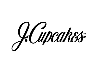 J.Cups america bakery beiber obesity pastries script swag type typography