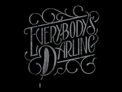 Everybody's Darling typography