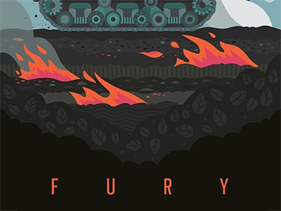 Fury color poster