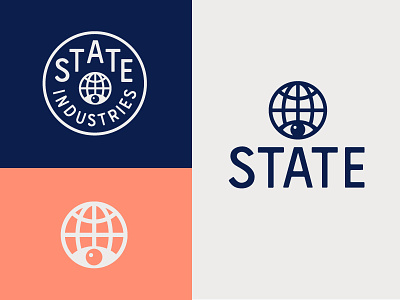 State Industries icon identity logo marks
