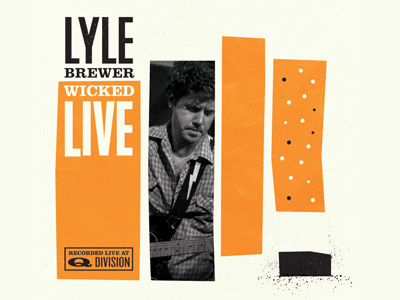 Lyle Live album art chris delorenzo jazz vintage