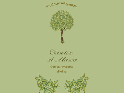 Logo Olive Oil branding business card design graphic design logo typography
