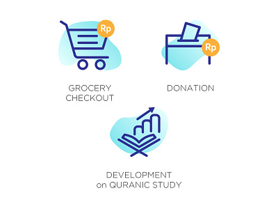 Charity-at-Checkout Icons cash change charity checkout donation icon icon a day icon artwork icon design trolley