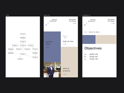 Portfolio - for programmer friend architect minimalism ui ux