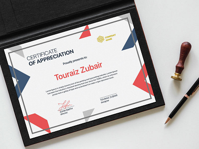 Certificate by touraizzubair