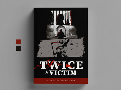 Twice A Victim - Cover Design art artwork book book design concept concept art cover cover artwork design illustration novel
