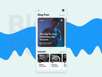 Blog Post | Daily UI app blog blog post daily dailyui design ios post sketch ui uidesign