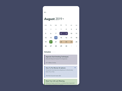 Calendar | Daily UI