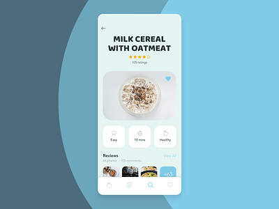 Recipe | Daily UI app daily dailyui design ios recipe sketch ui uidesign