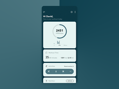 Workout Tracker | Daily UI