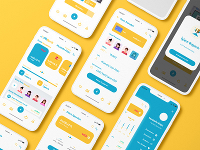 PTTBank Mobile App - Redesign app bank bank app banking bankingapp mobile app mobile ui ui