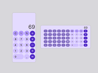 Calculat4or. Daily UI Challenge Day