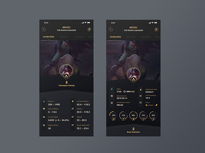 Lol App app design dribbble esport graphics icons interface ios landing league of legends logo lol mobile movie service sketch ui ux web website