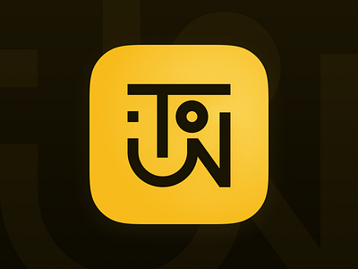 An app icon & logo for a taxi service