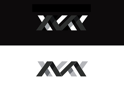 MW black brand branding design identity logo m minimal mw simple w white