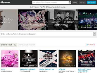 New Flavorsu Home Page