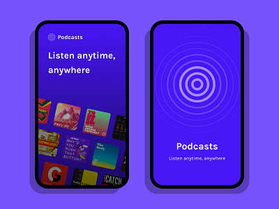 Daily UI 093 :: Splash Screen 093 daily ui daily ui 093 day 093 podcast splash splash page splash screen ui