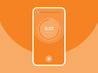Daily UI 014 :: Countdown Timer 014 countdown daily ui daily ui 014 day 014 minimal minimalism timer timer app ui ui ux