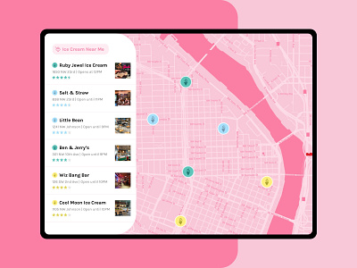 Daily UI 029 :: Map