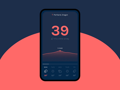 Daily UI 037 :: Weather 037 daily ui daily ui 037 day 037 weather weather app