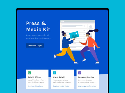 Daily UI 051 :: Press Page