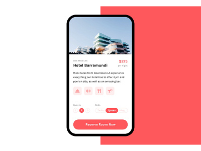 Daily UI 067 :: Hotel Booking 067 daily ui daily ui 067 day 067 hotel hotel booking minimal ui