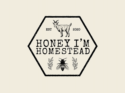 Honey I'm Homestead | Logo