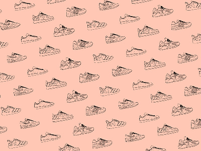 sneaker pattern illustration pattern vector illustration