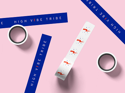 High Vibe Tribe Brand Collateral artwork brand collateral brand identity branded collateral branding collateral design icon illustration logo logo design stationery vector