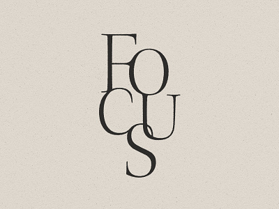 Focus design illustration type type art type design typedesign typography vector