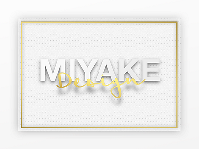 Dribbble Miyake design intarface interaction ios iphone mobile mockup screen ui ux web website