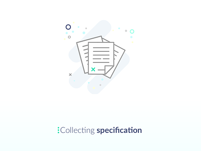 Collecting Specification Icon app cards desktop icon illustration ios logo notes paper specification web website